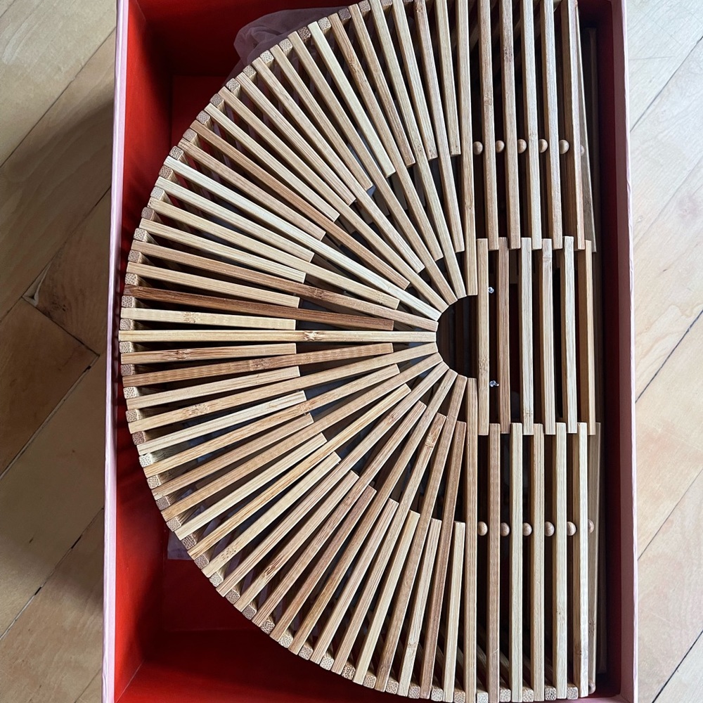 Cult Gaia Bamboo Ark Large Handbag